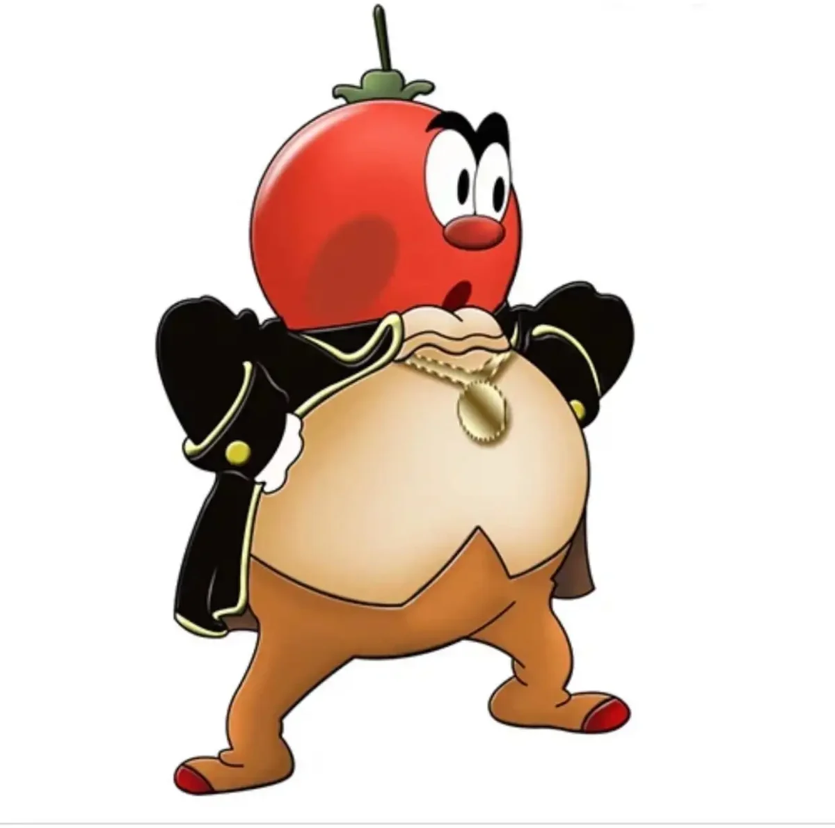 Веселый помидор раскраска