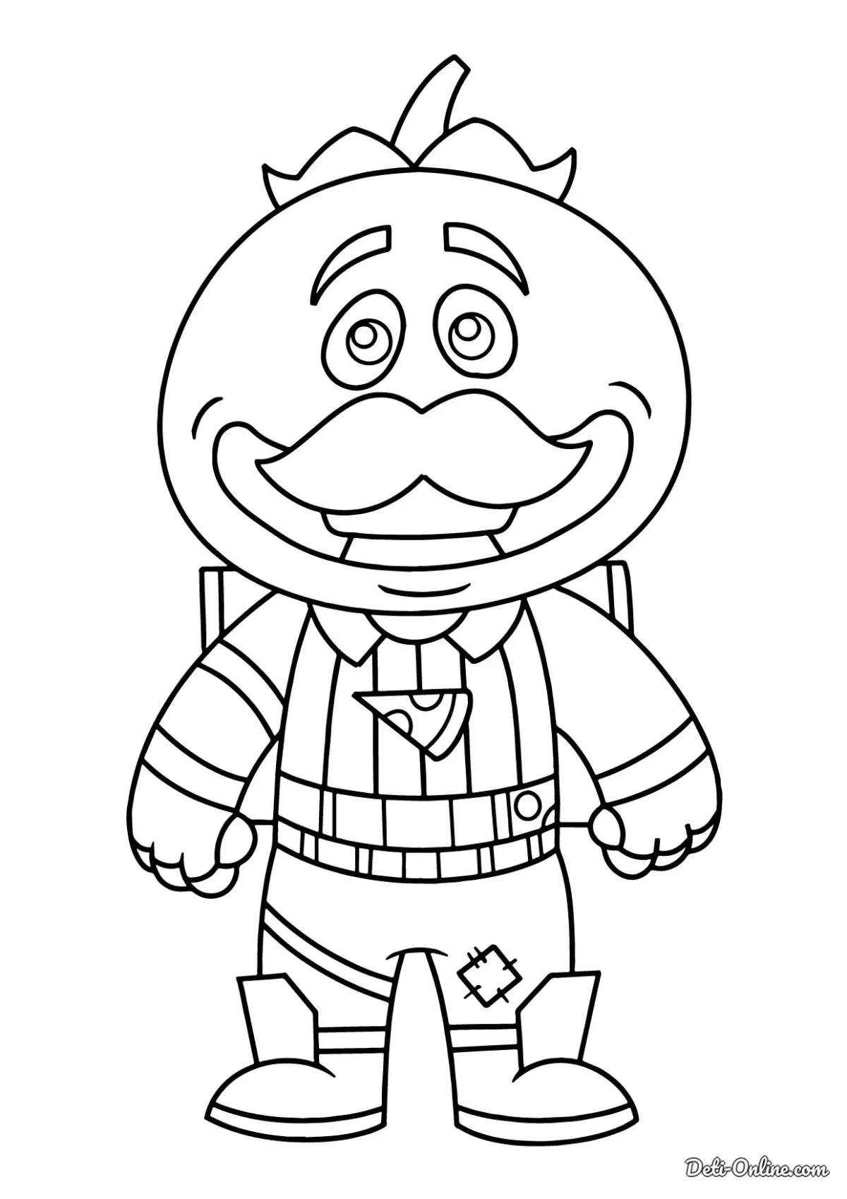 Помидор рисунок