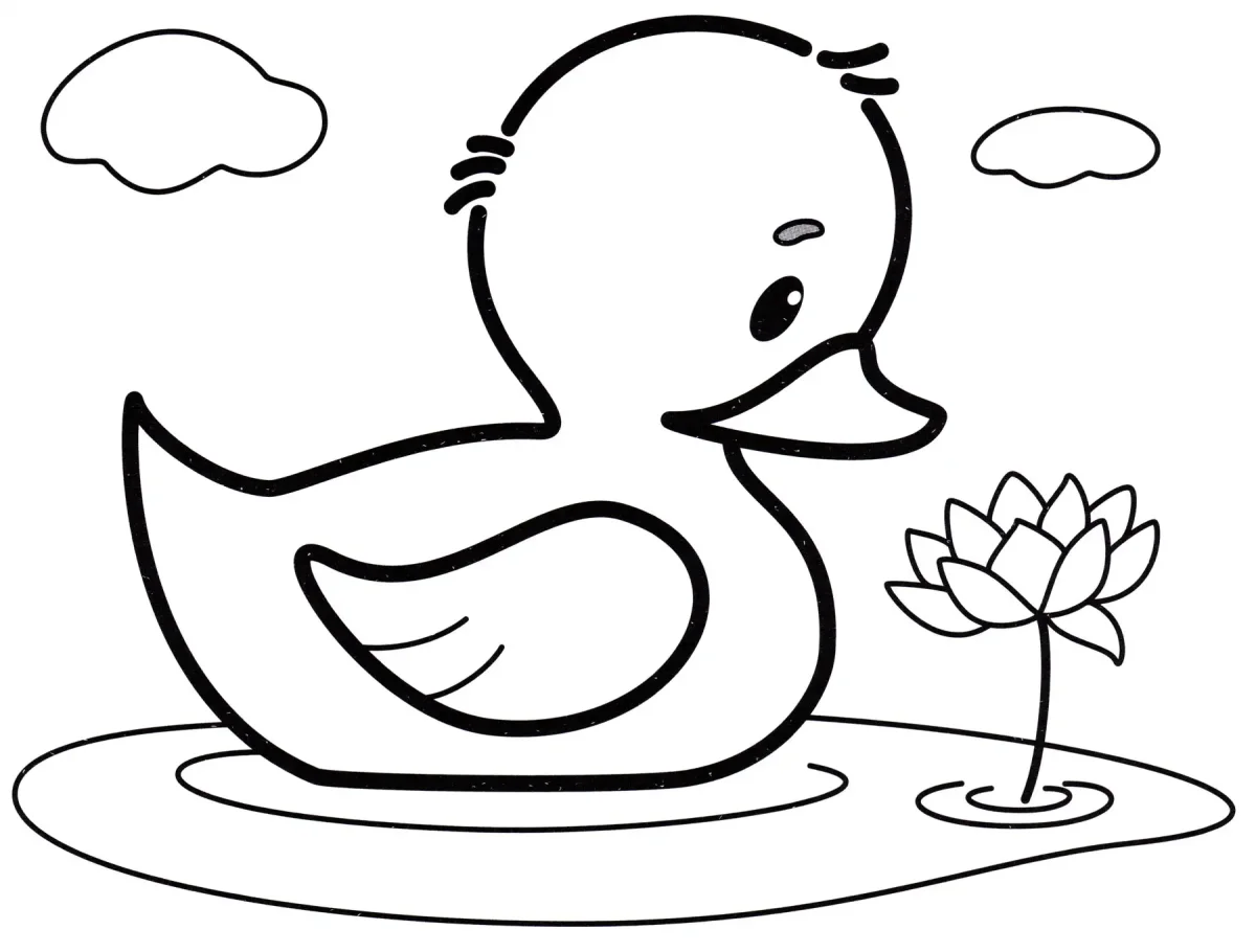 Рисунок к рассказу ребята и утята пришвин