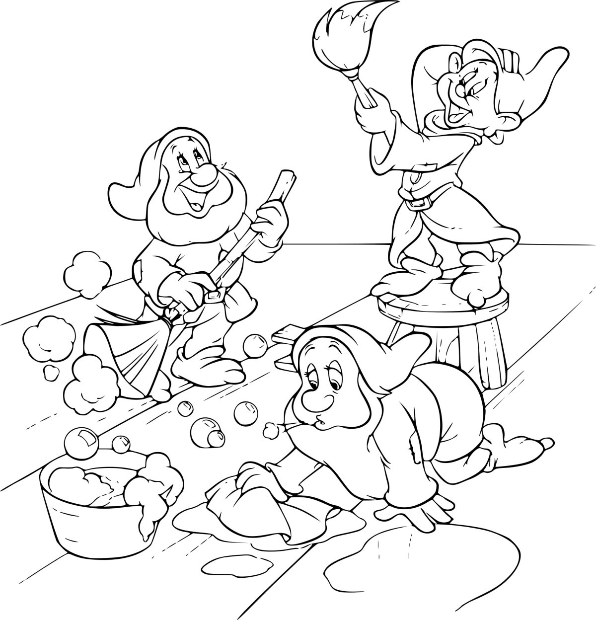 Раскраска Гномео и Джульетта