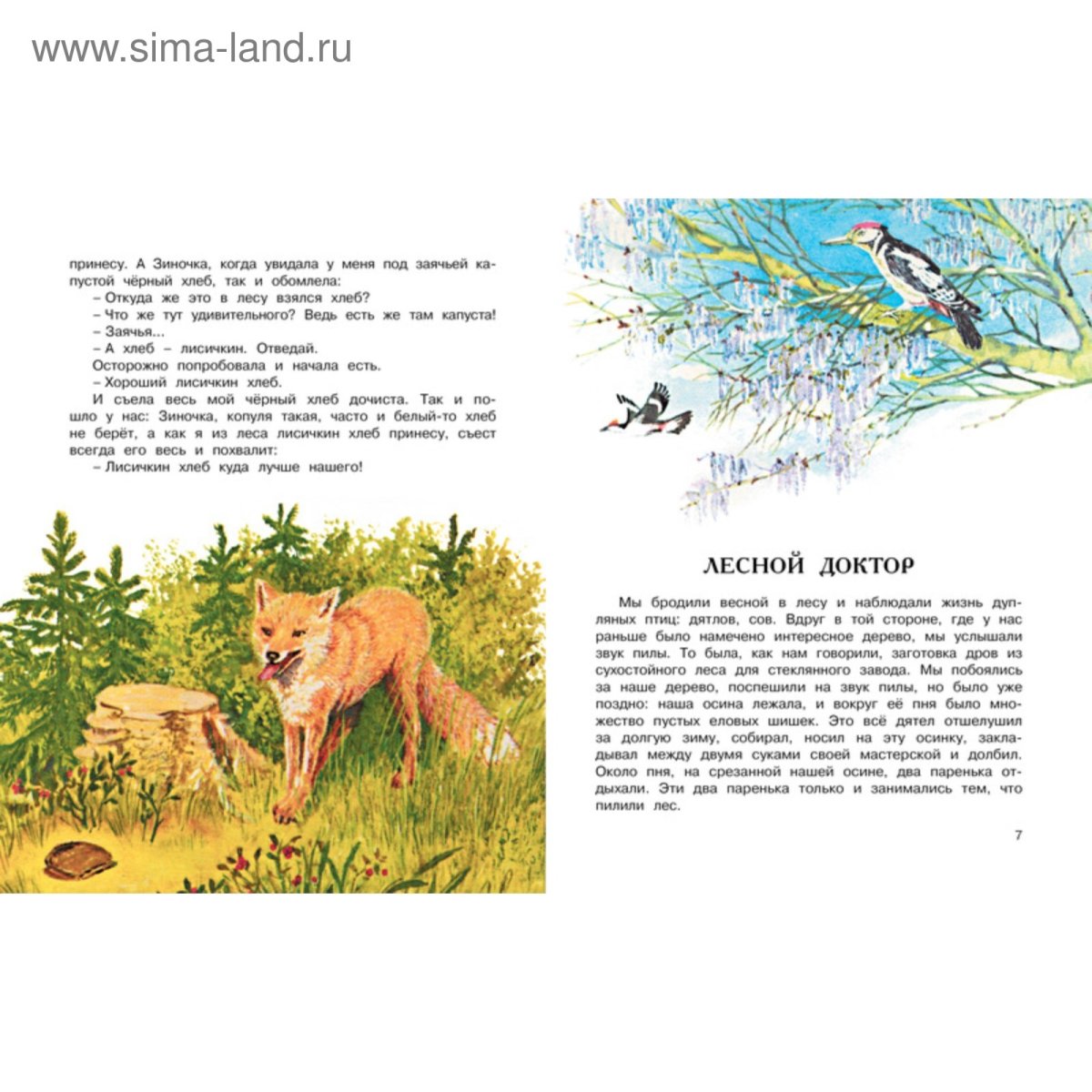 Пришвин для детей 2 класса