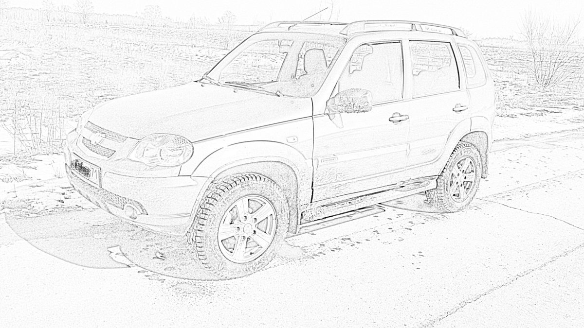 Нива 2121 вектор