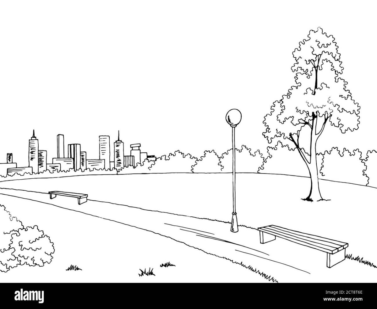 Пешеход черно белый