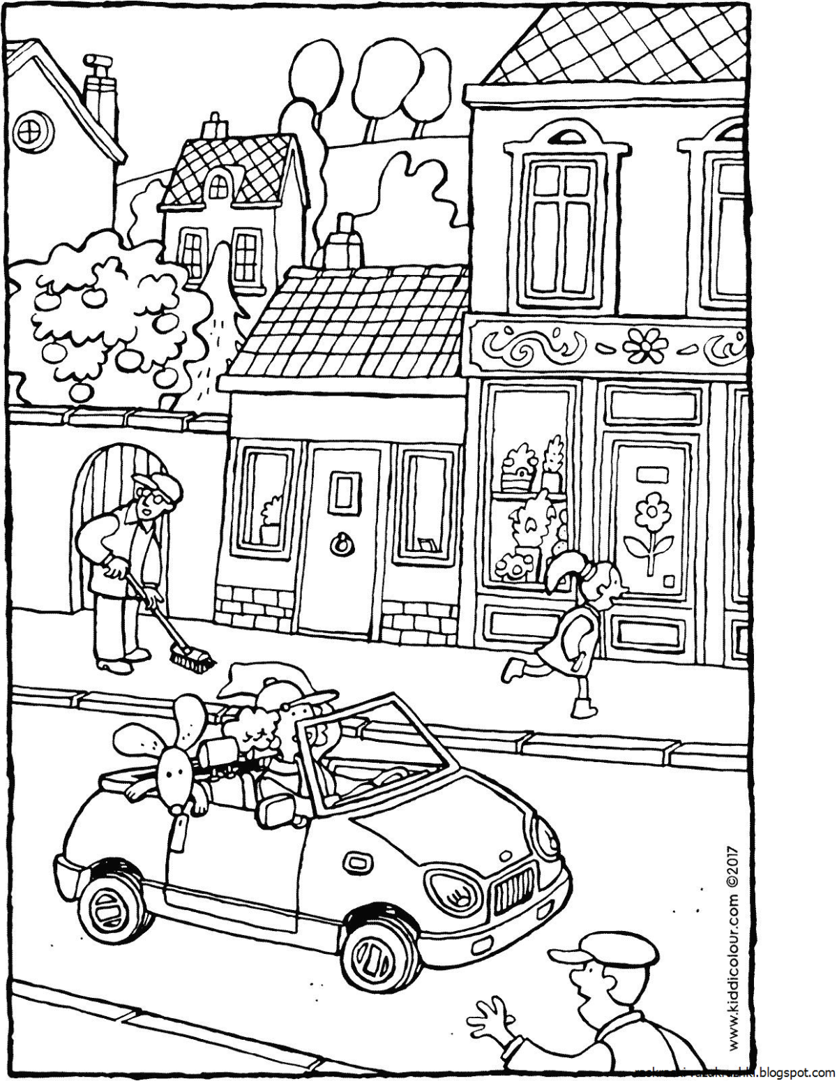 Зарисовка города линейная перспектива