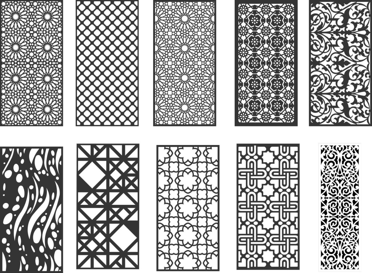 Восточный орнамент AUTOCAD