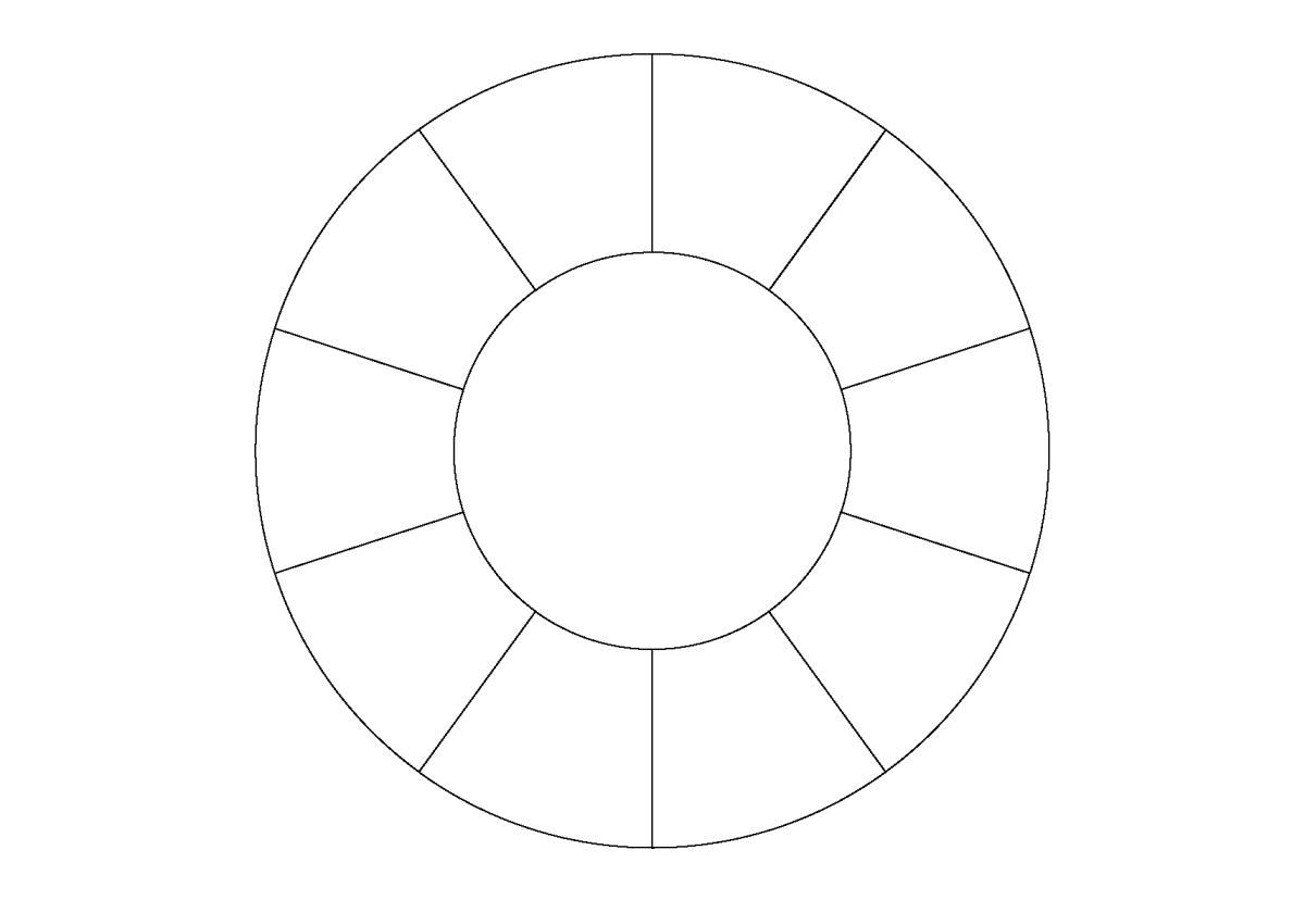 Круги для раскрашивания детям