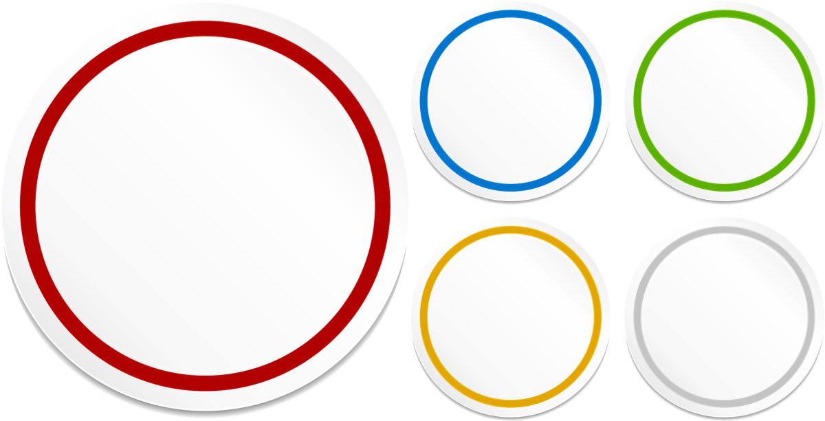 Круг раскраска