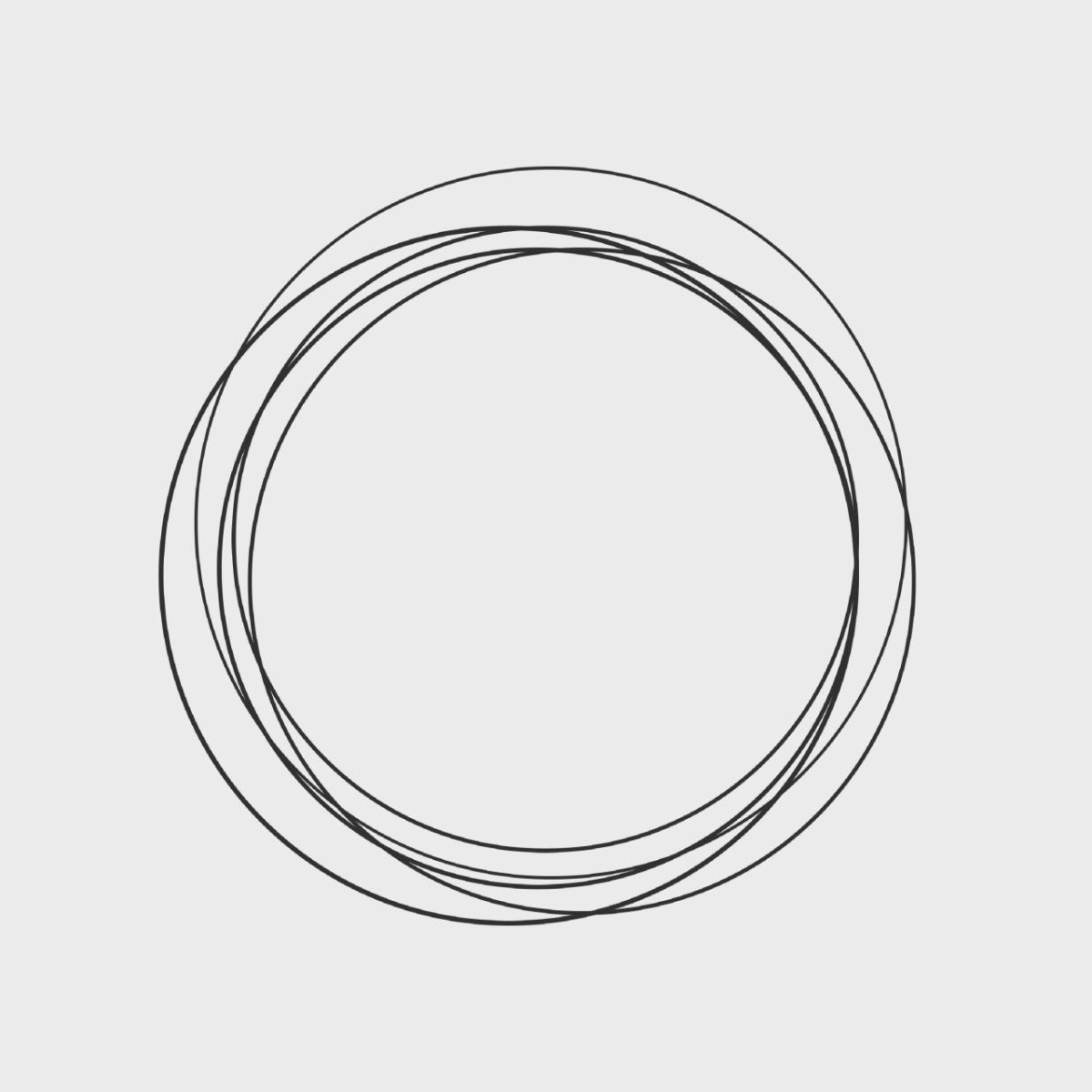 Диаграмма Венна шаблон в Ворде