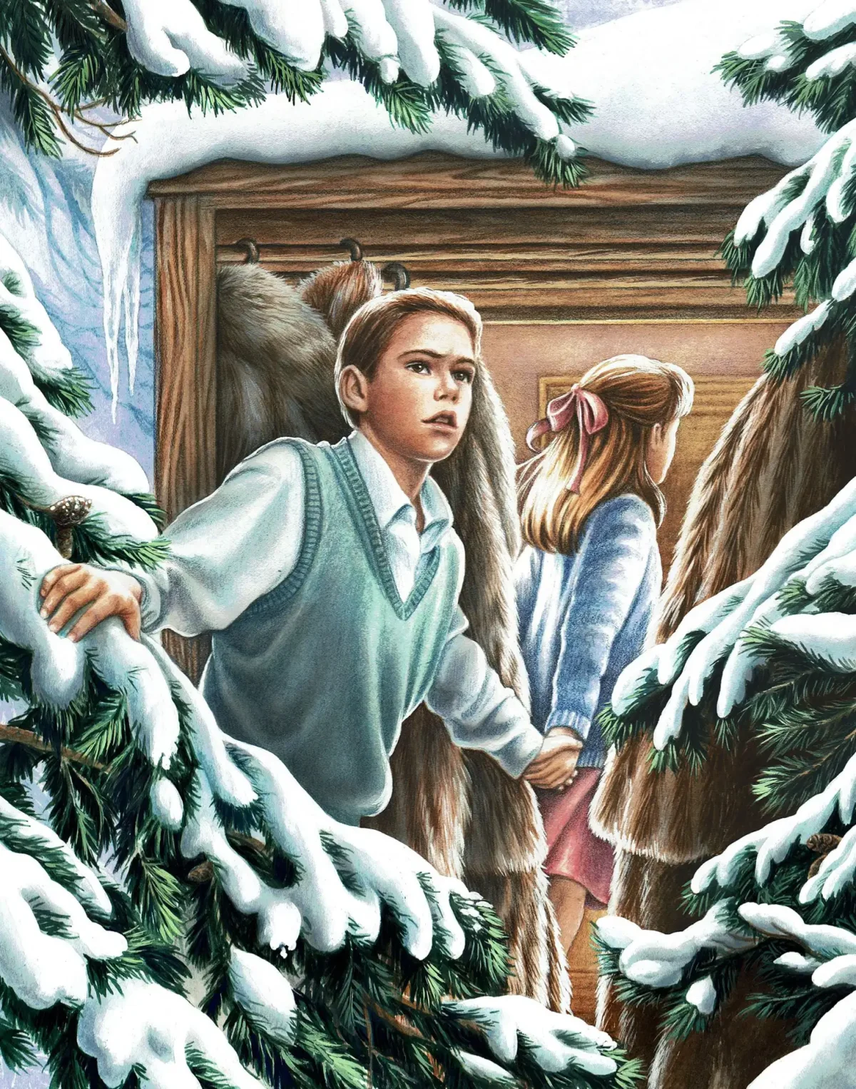 Хроники Нарнии иллюстрации к книге