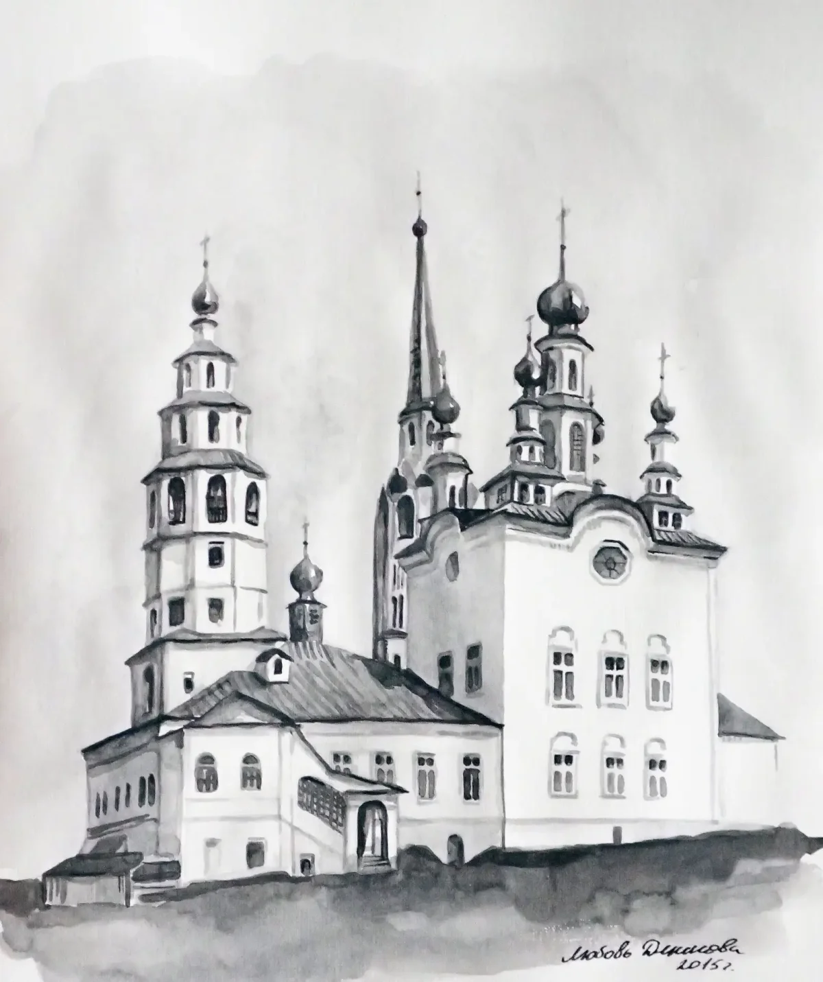 Достопримечательности Соликамска рисунки