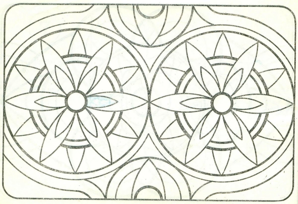 Узор из окружностей