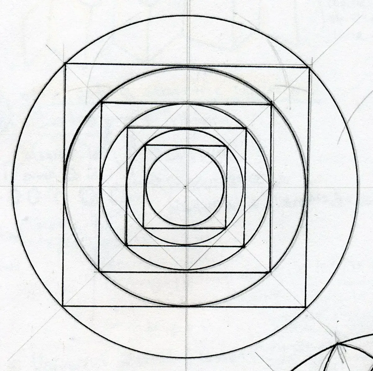 Сакральная геометрия квадрат