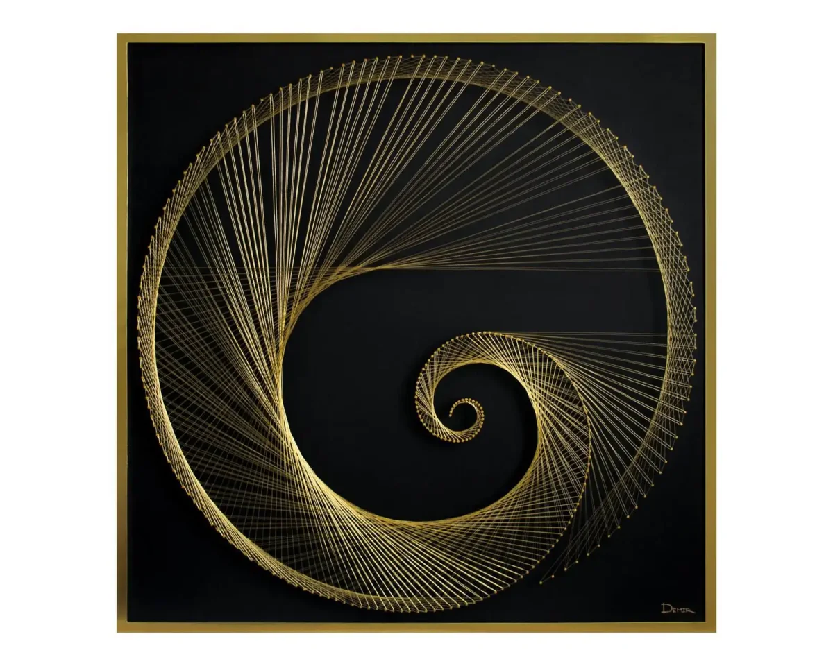 Панно спираль