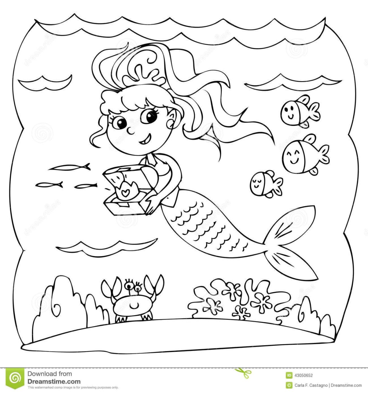 Раскраски на тему волшебница вода