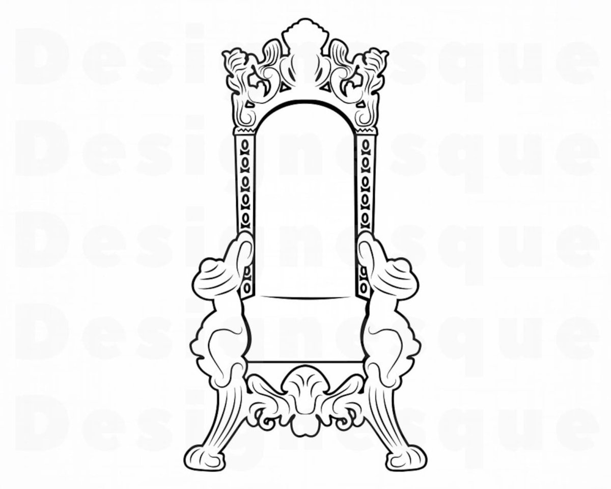 Трон для рисования