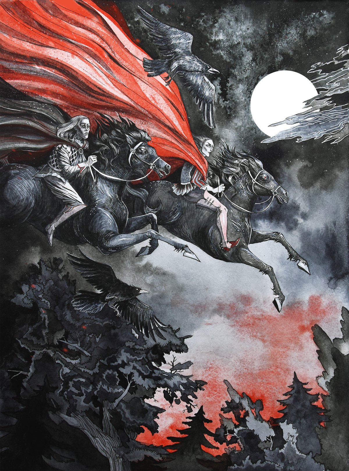 Делакруа литографии к Фаусту