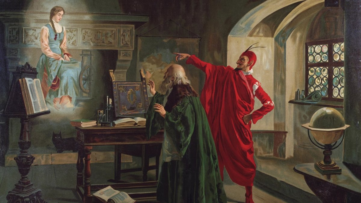 Гуно Фауст Мефистофель