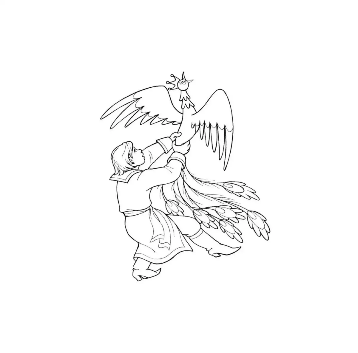 Раскраски мультфильм Балто