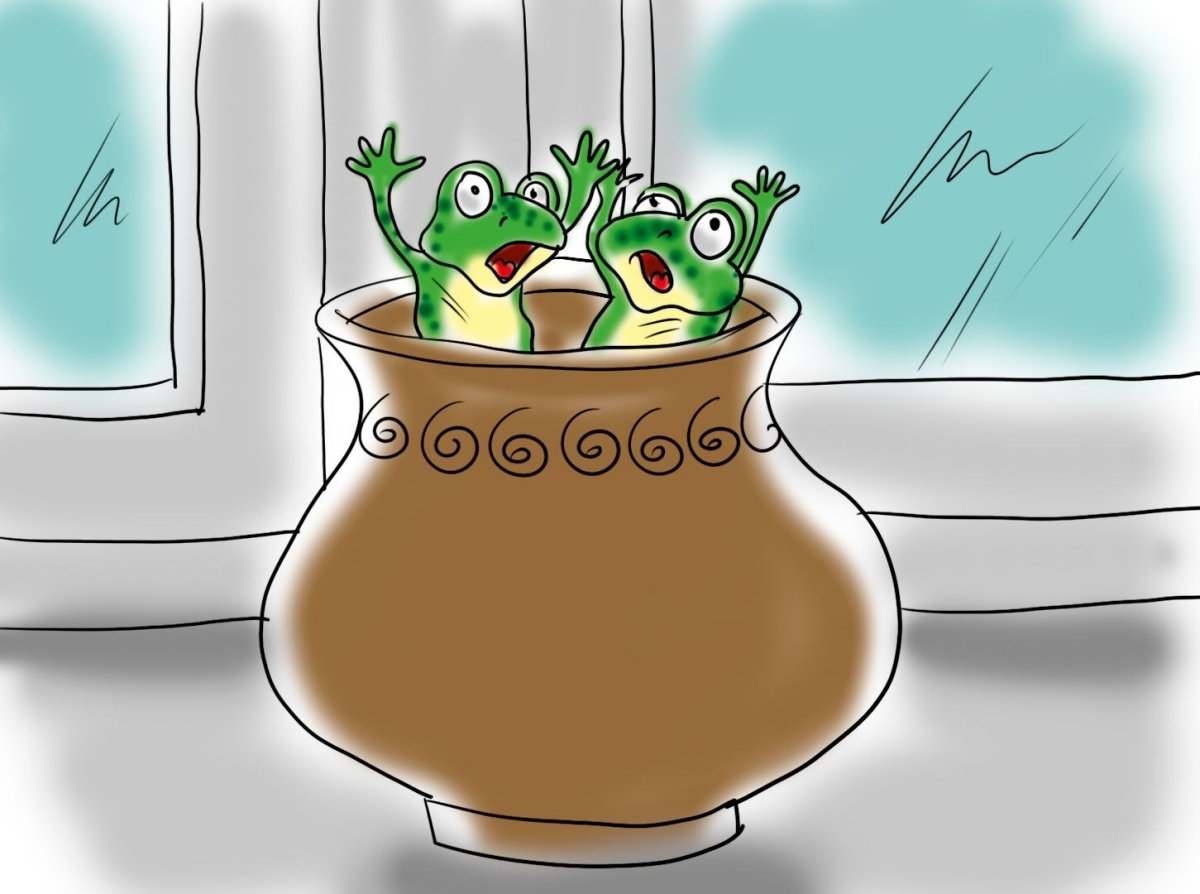 Лягушка в кувшине