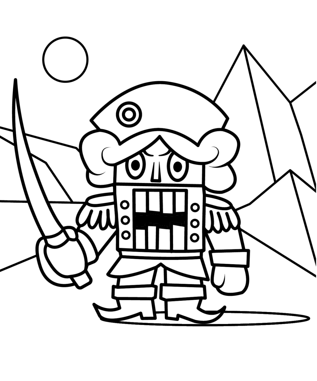 Щелкунчик и мышиный Король раскраска