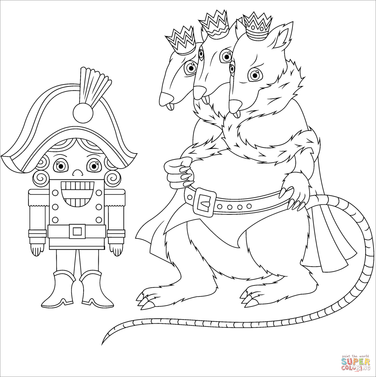 Щелкунчик рисунок