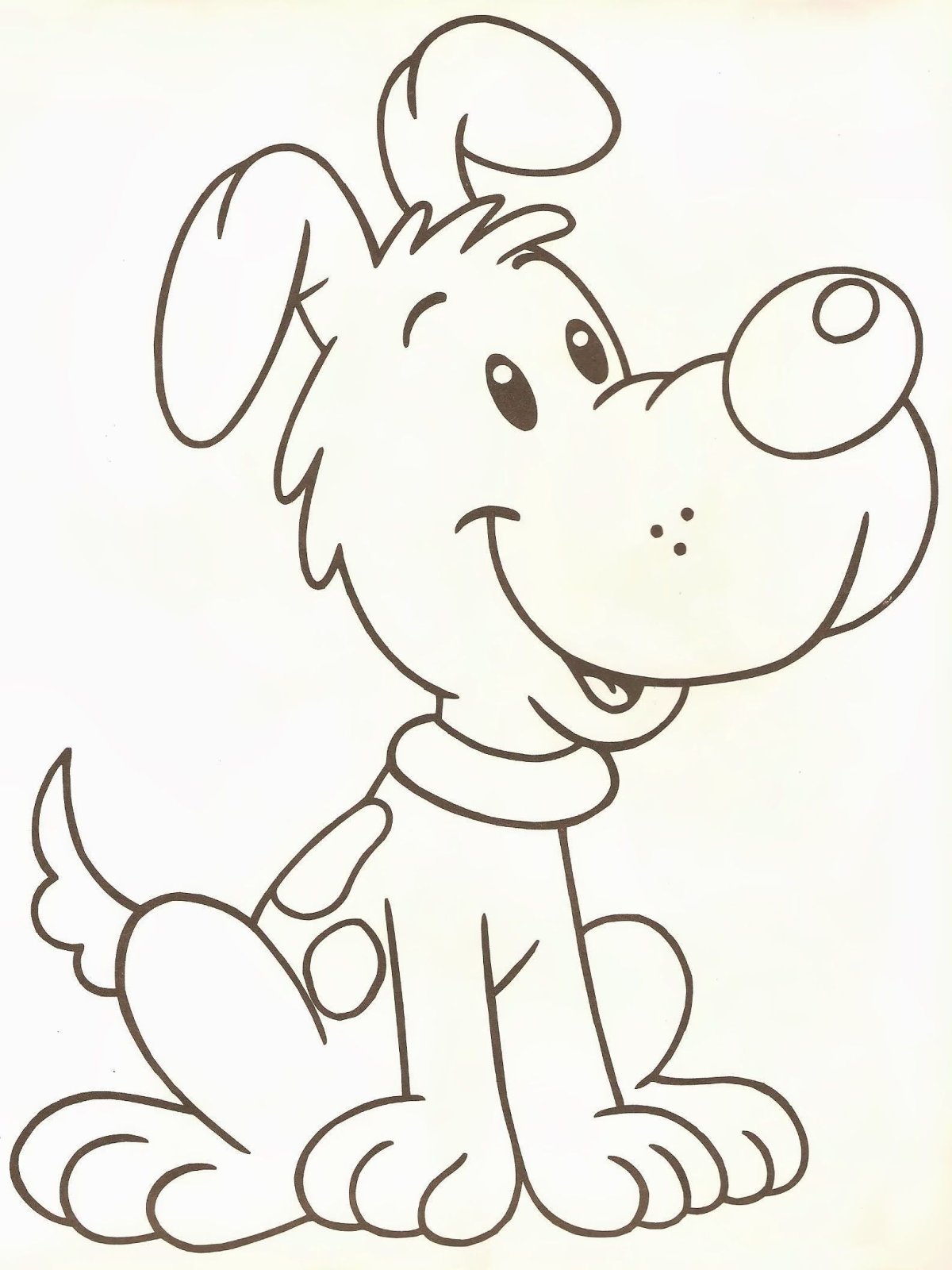 Собачка Соня рисунок для детей