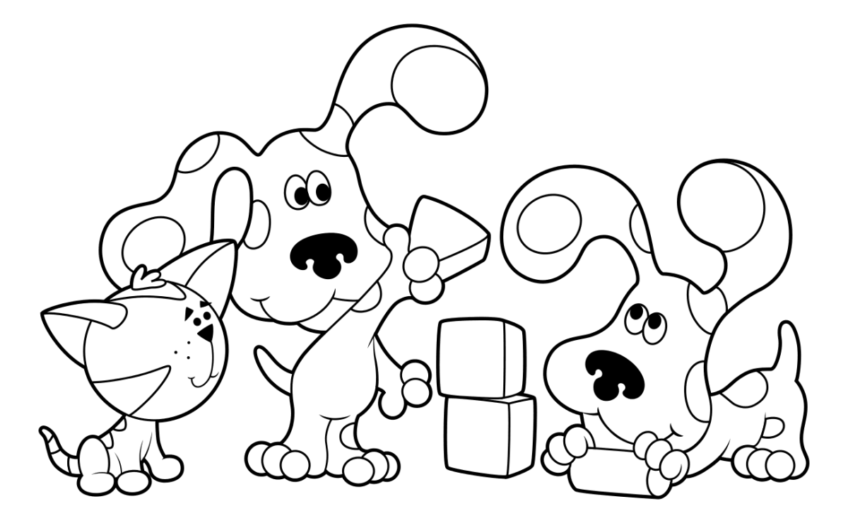 Щенок раскраска для детей