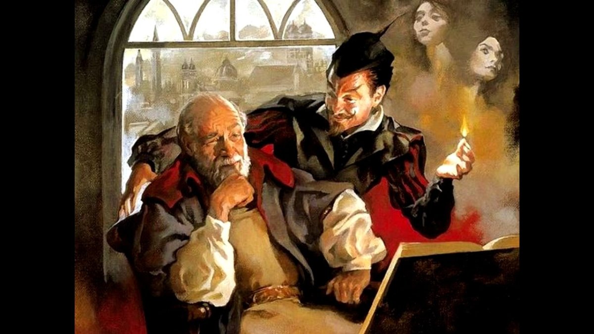 Фауст и Мефистофель