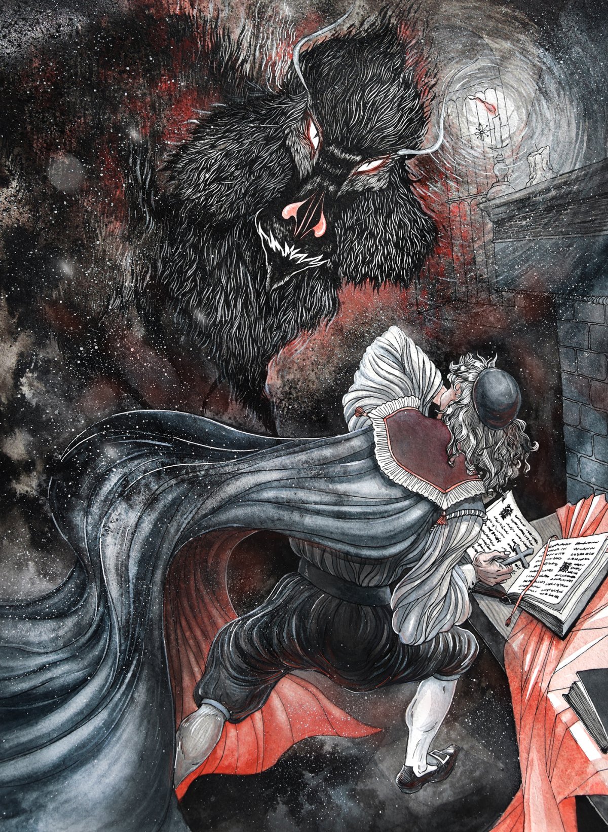 Фауст и мефистофель иллюстрации