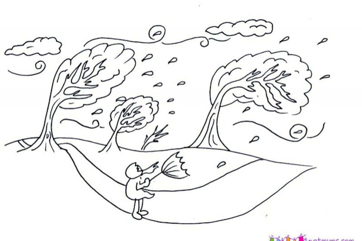 Осенние картинки для срисовки