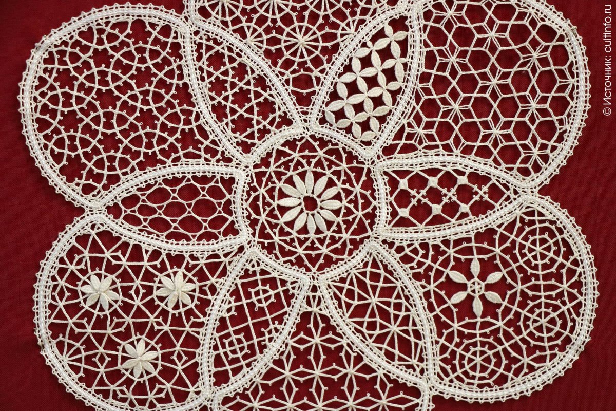 Сколок бабочка Вологодское кружево