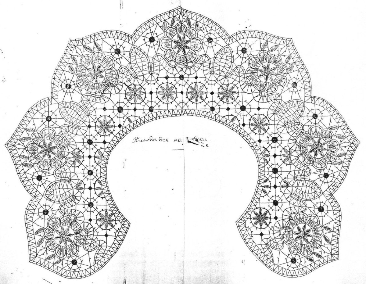 Рисование кружева