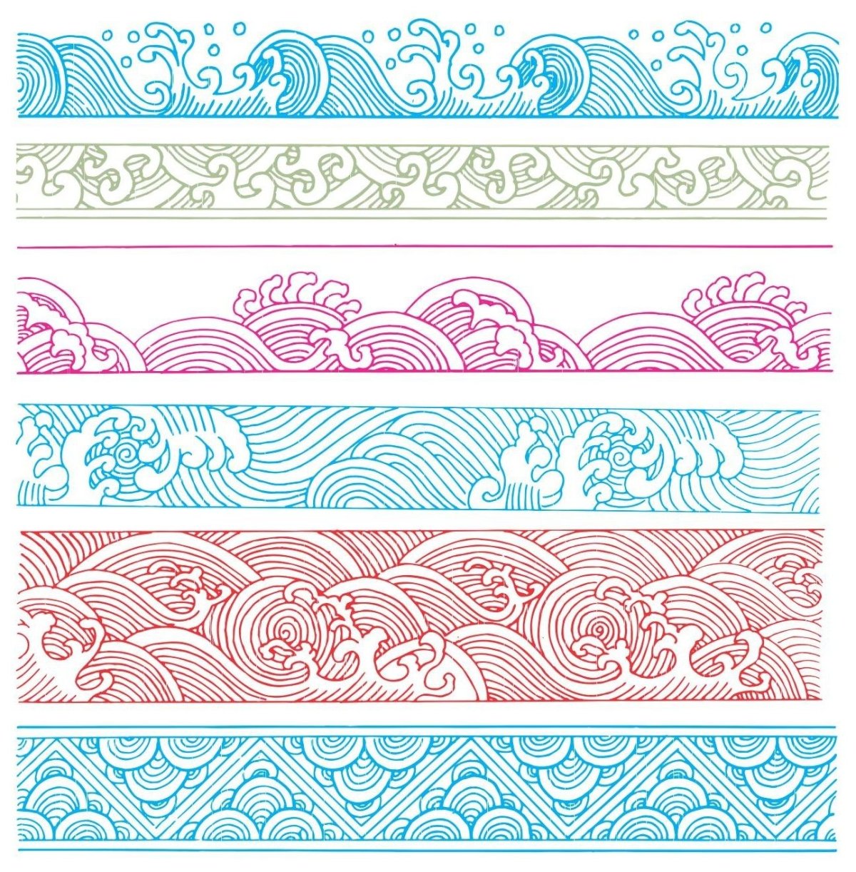 Астральный орнамент Япония Китай