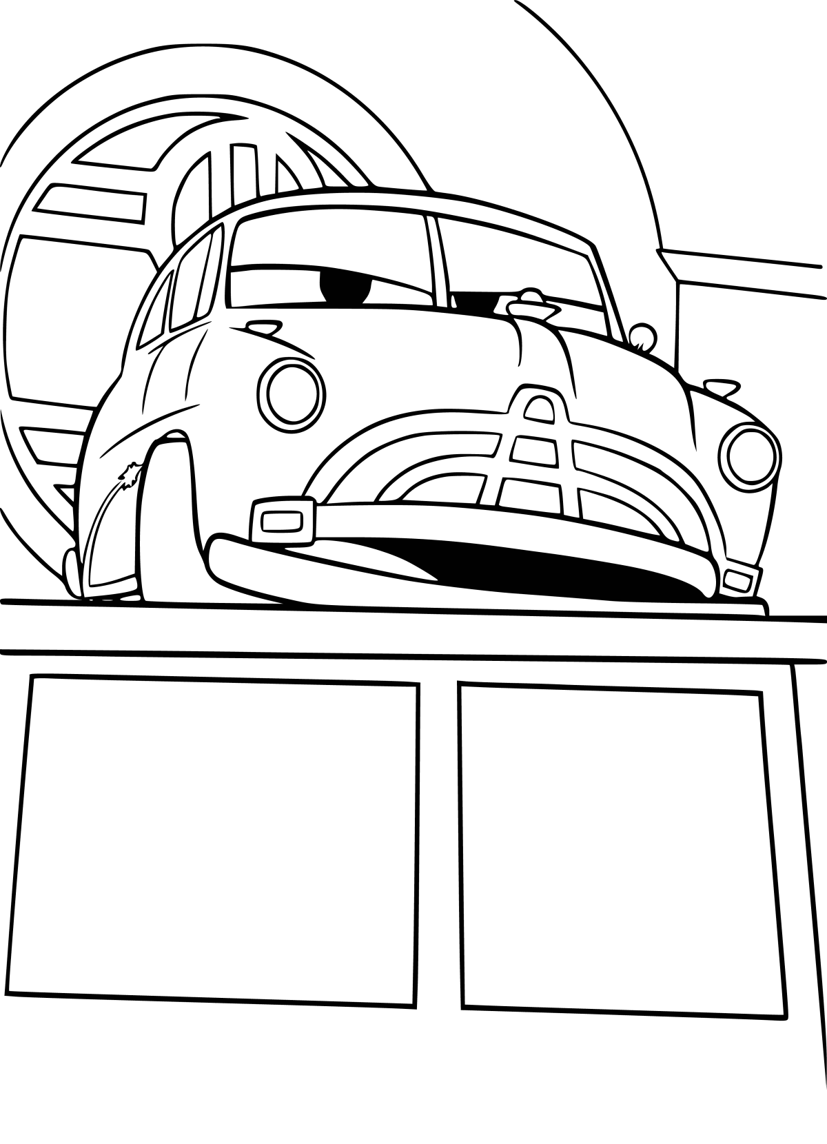 Док Хадсон раскраска