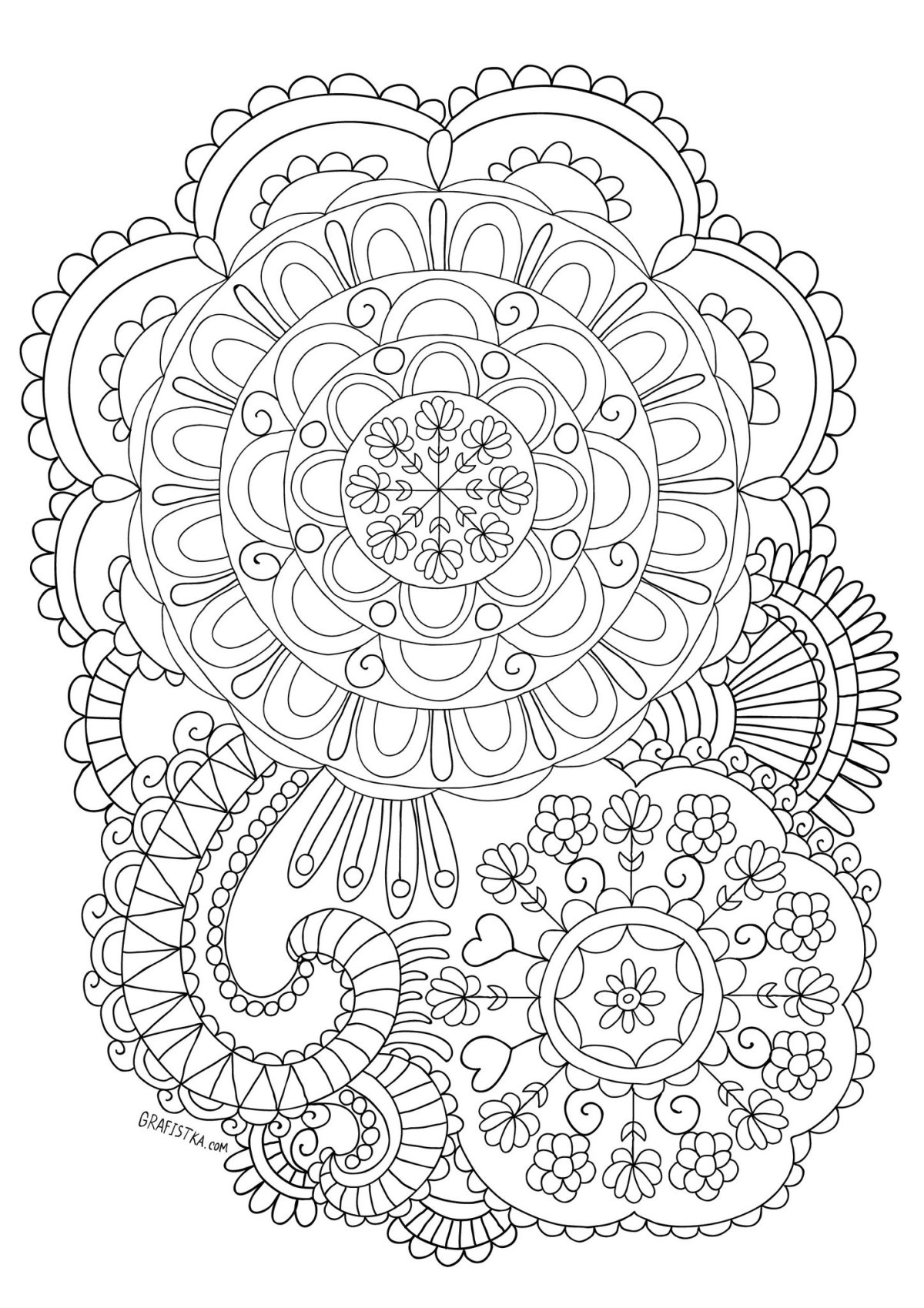 Роспись орнамент