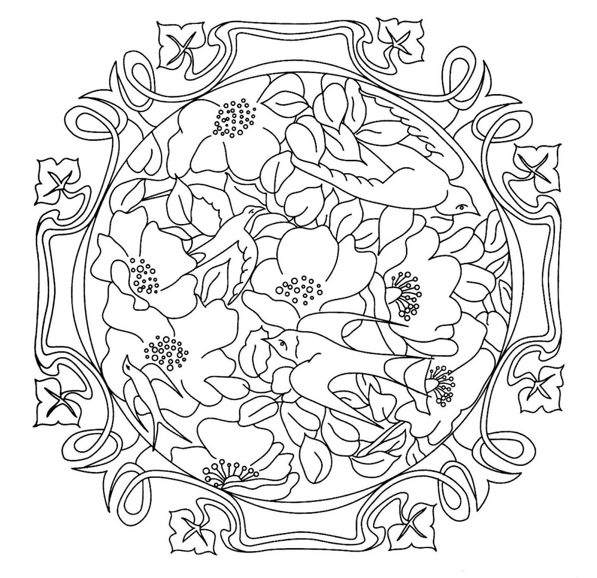 Пионы батик трафареты