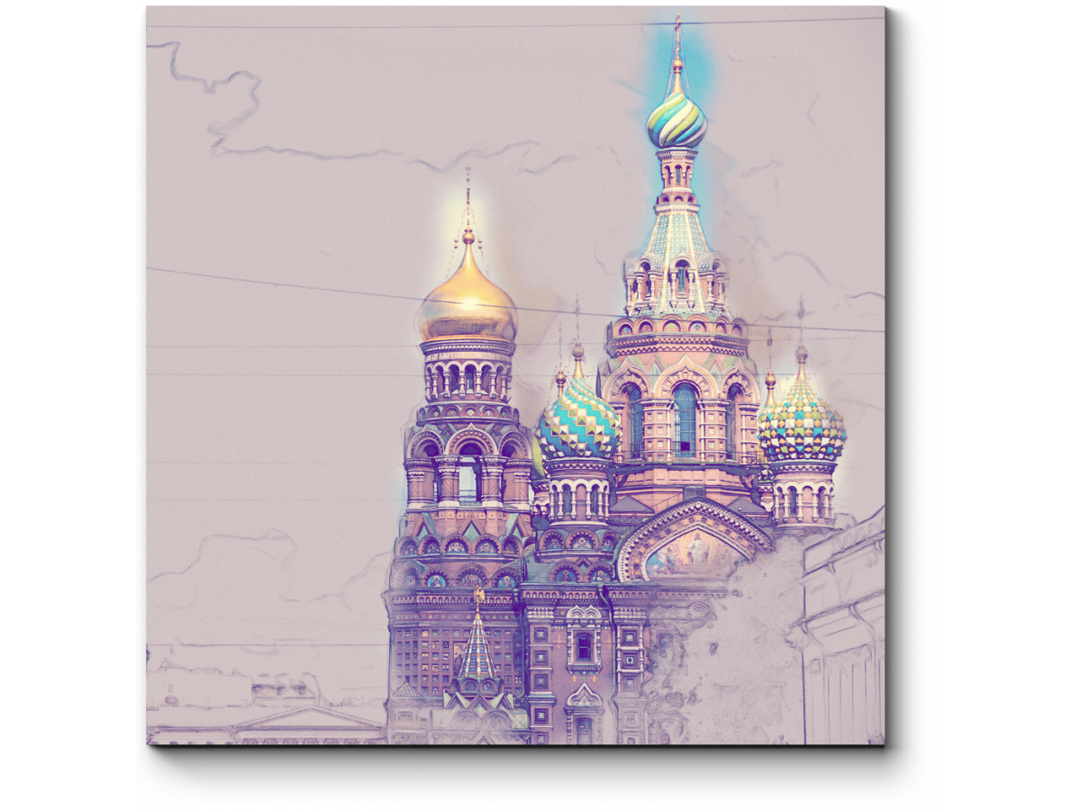 Раскраска храм Василия Блаженного в Москве для детей