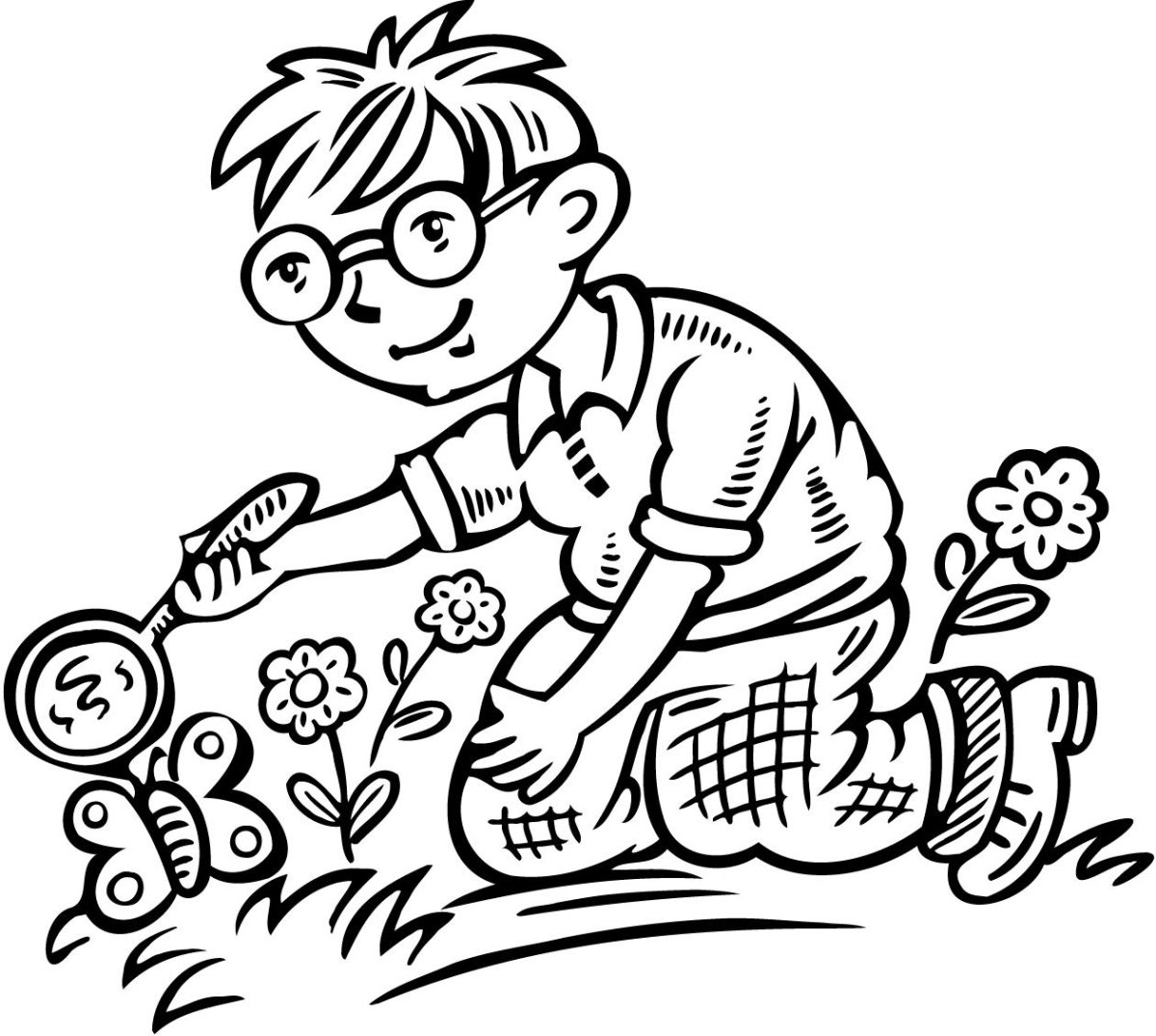 Раскраска исследователь