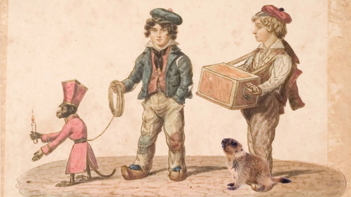 Пиросмани шарманщик