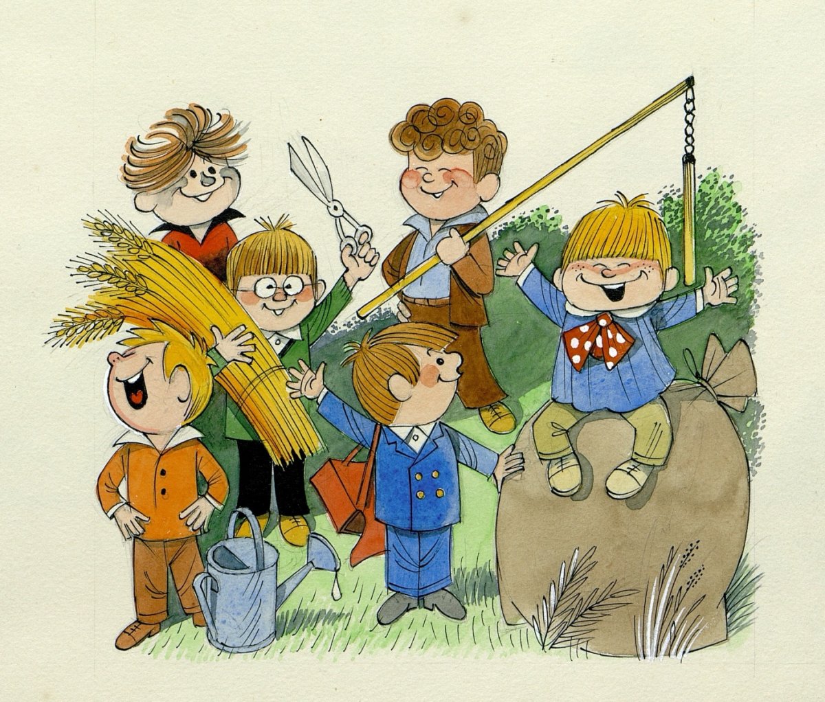 Виктор Александрович Чижиков иллюстрации