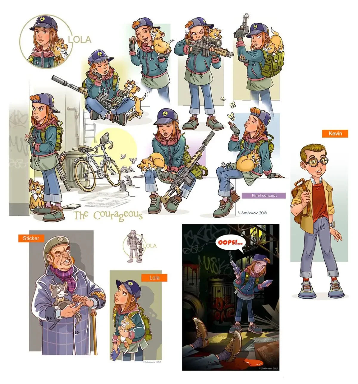 Дюймовочка Крот и мышь