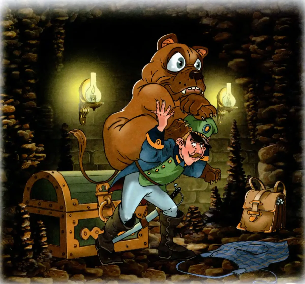 Сказка Андерсена огниво собаки