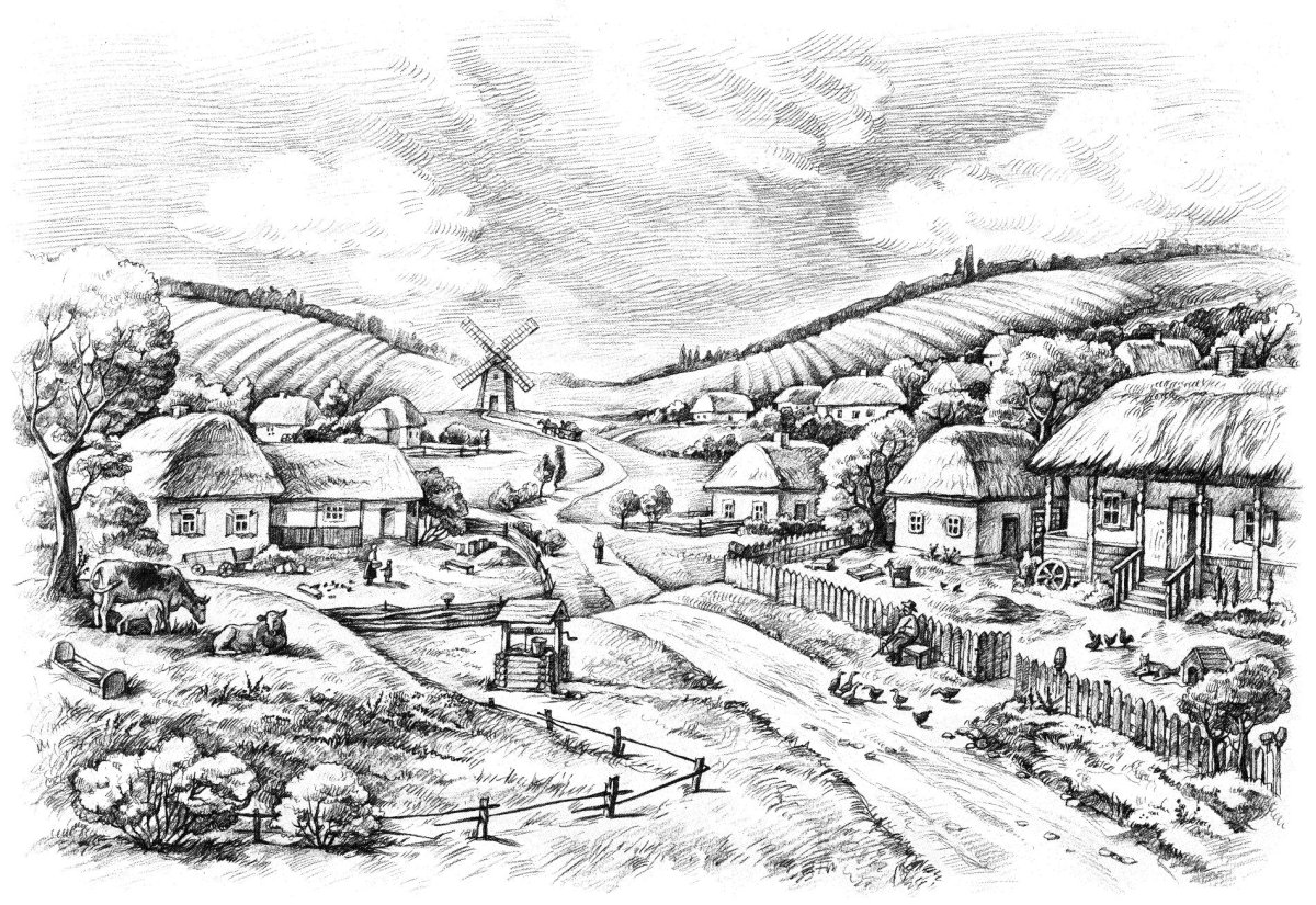 Деревня Графика