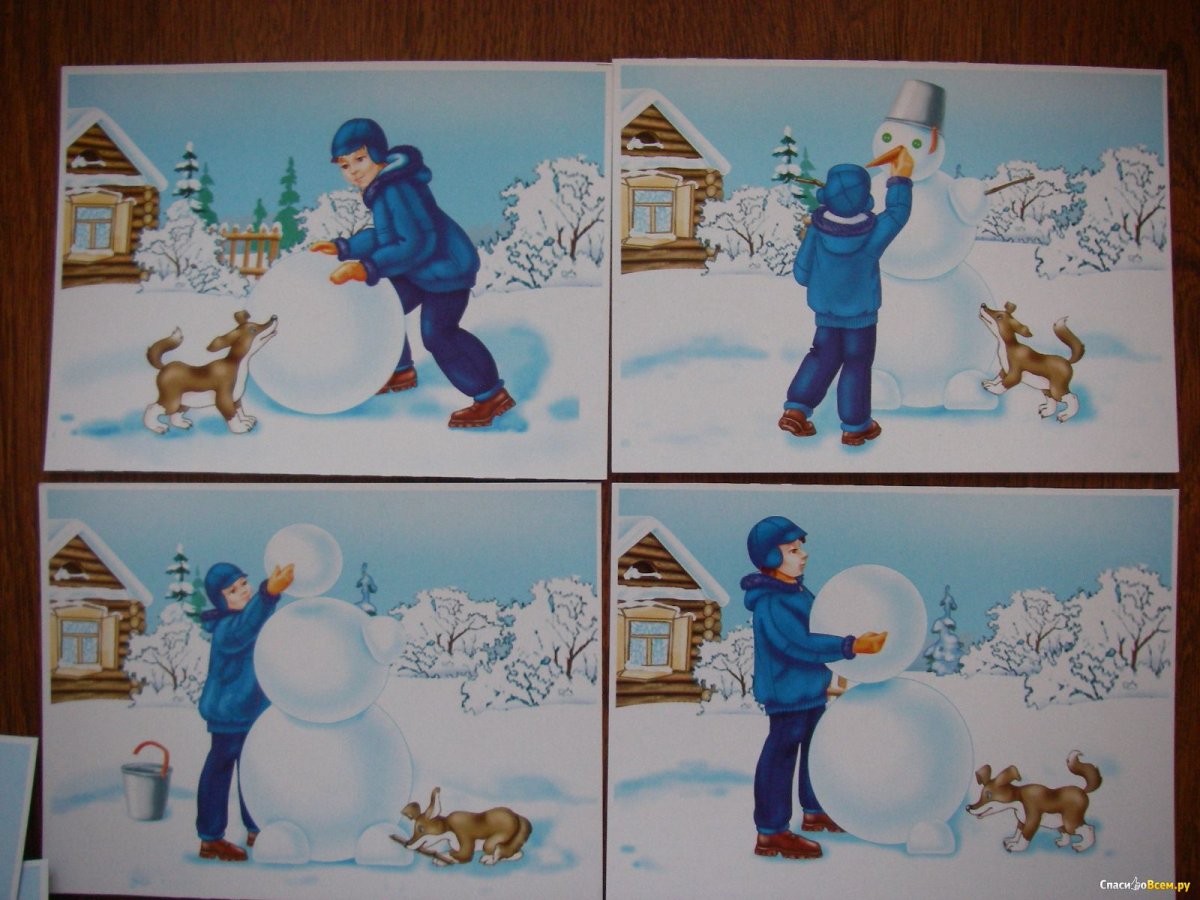 Сюжетная картина подготовительная группа