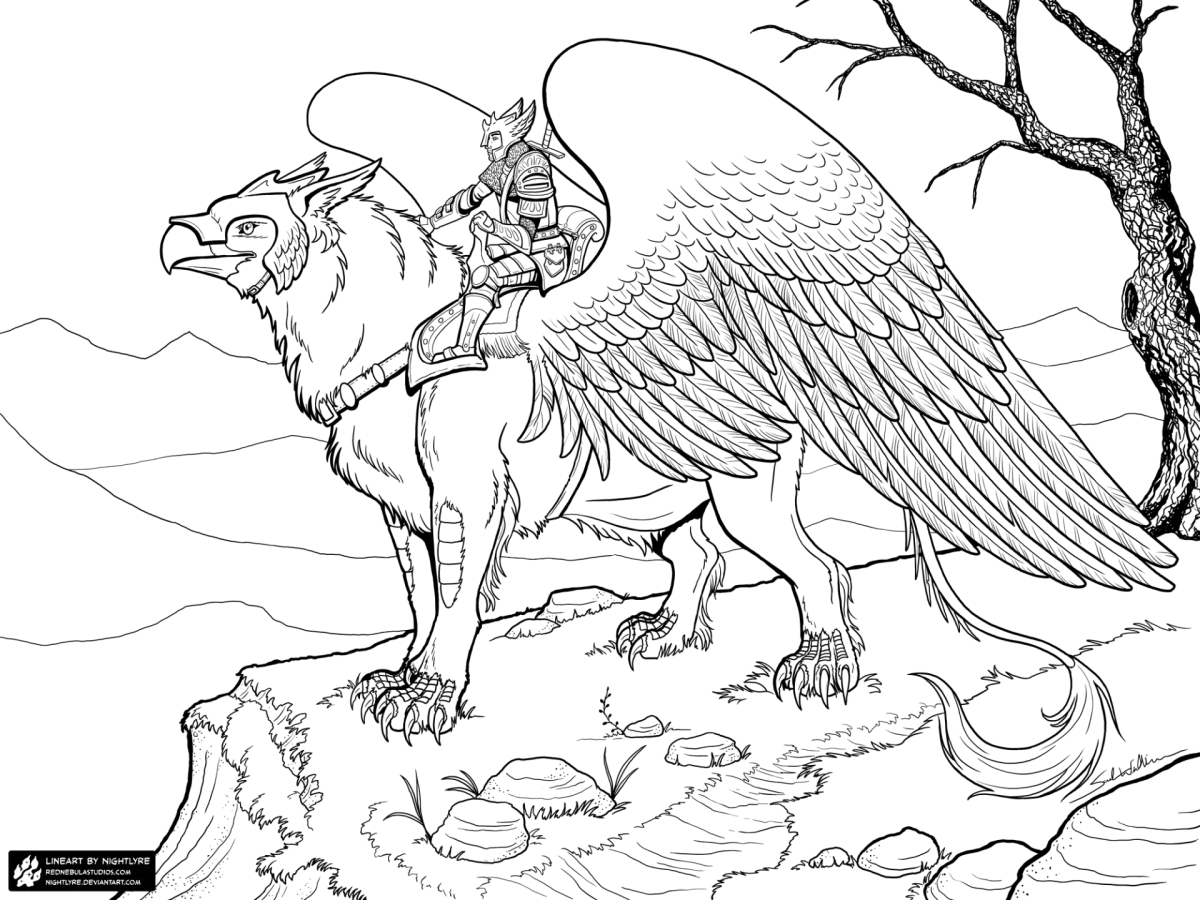 Рисунки мифических животных