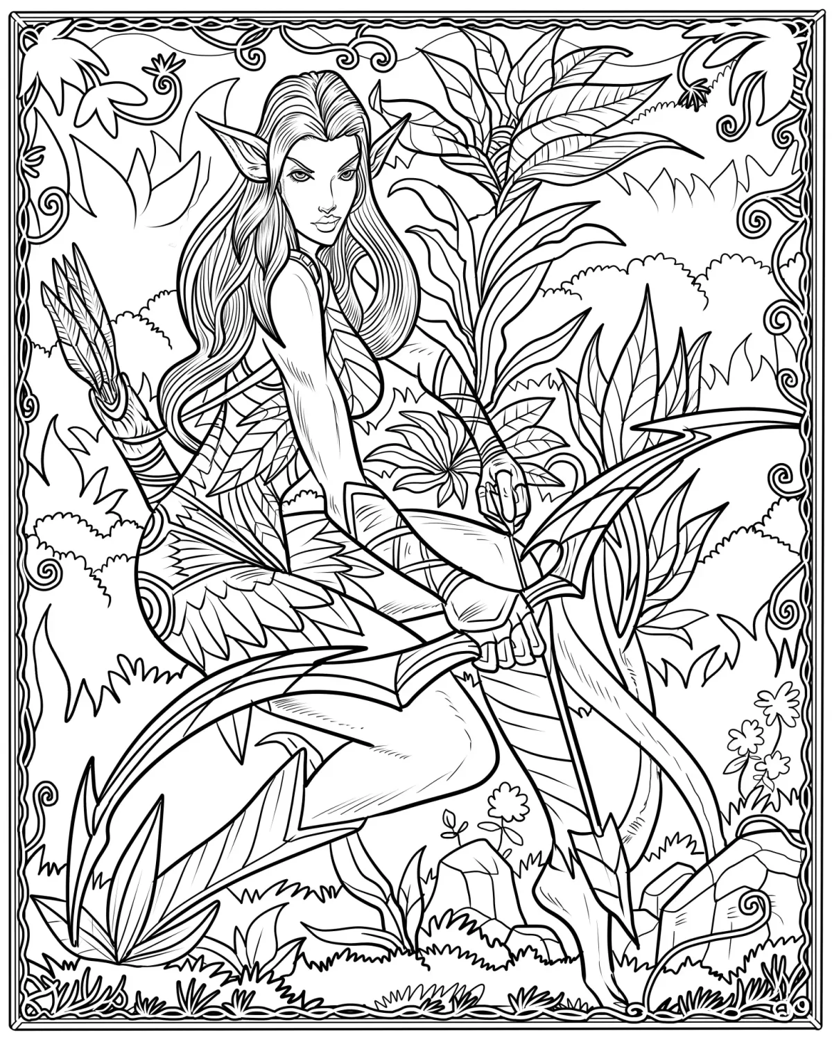 Фантастические раскраски