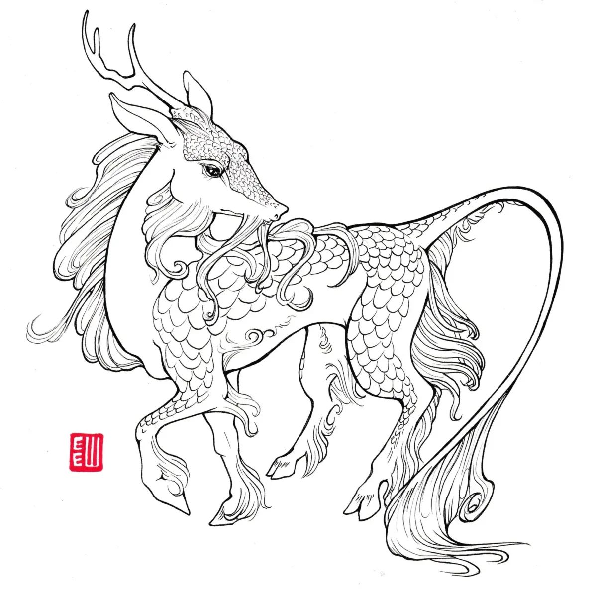 Цилинь мифология Геншин