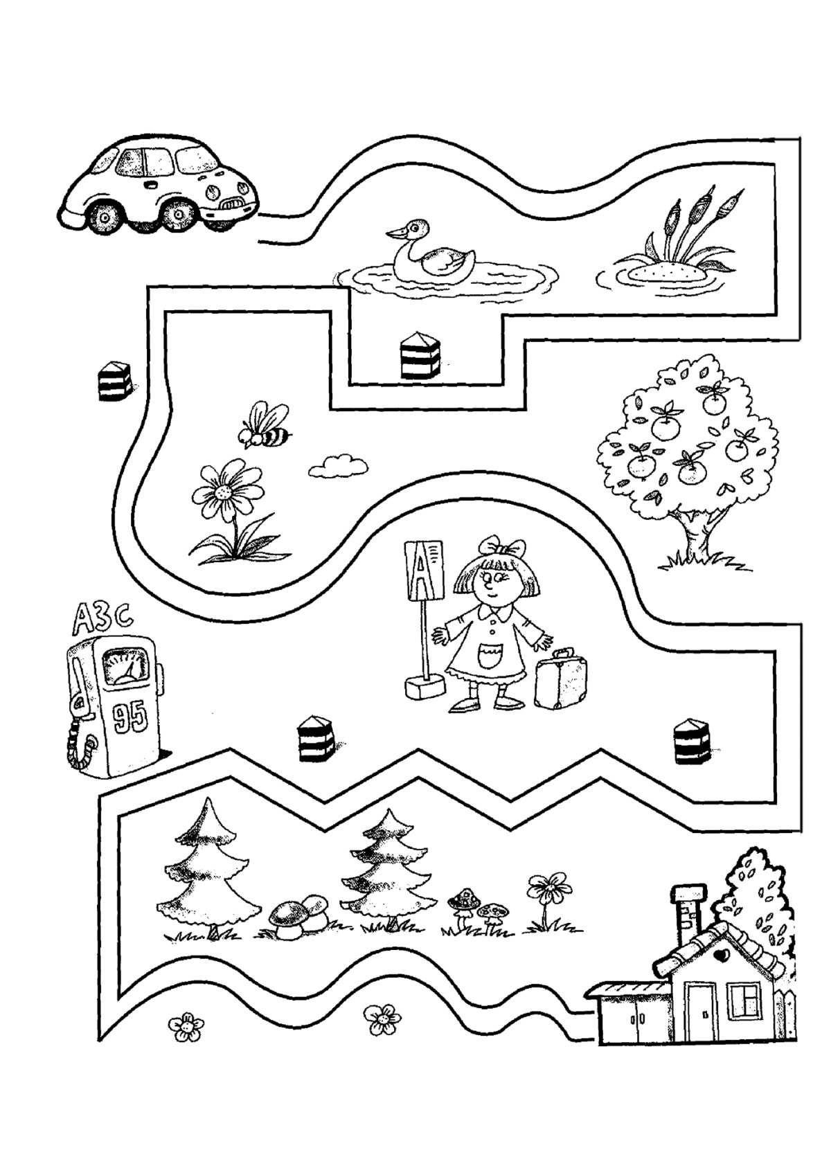 Дорожки проводилки для детей