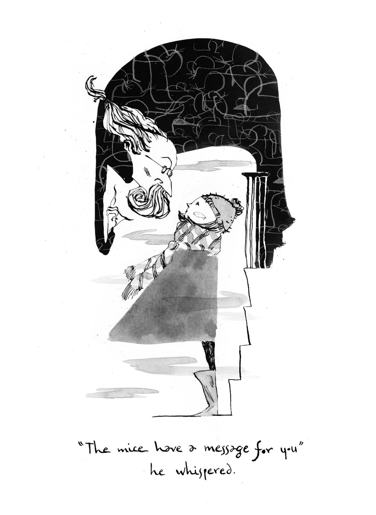 Коралина Нил Гейман книга иллюстрации