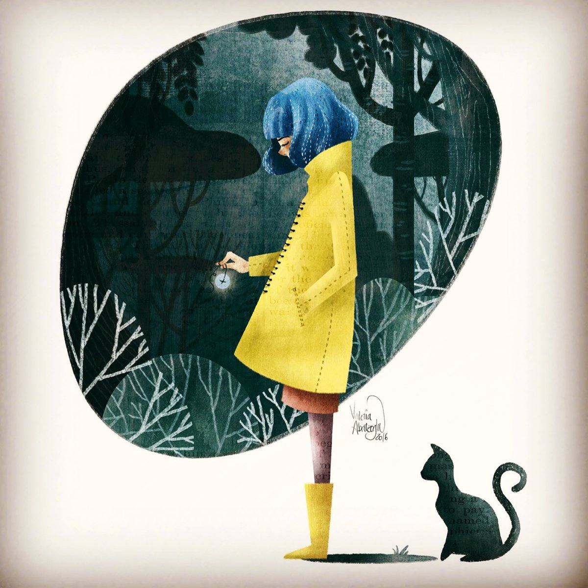 Рисунки Крис Риддел Коралина